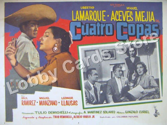 LIBERTAD LAMARQUE/CUATRO COPAS